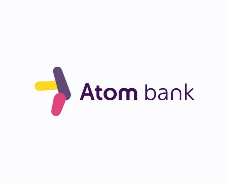The Atom logo distorted