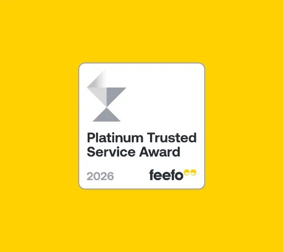 Feefo Platinum Award