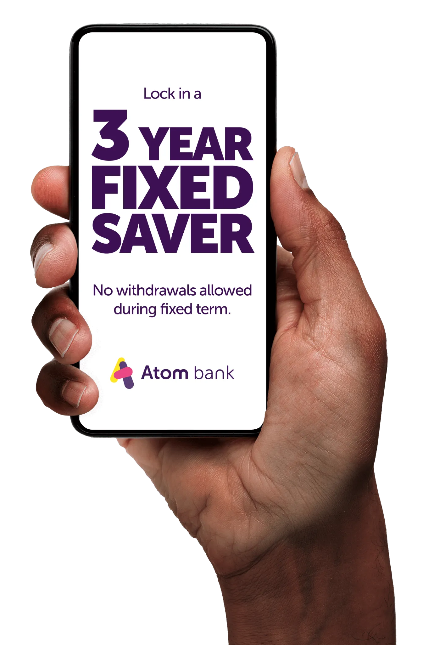 Lock in a 3 Year fixed saver. No withdrawals allowed during fixed term