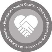 The logo for the Women in Finance Charter