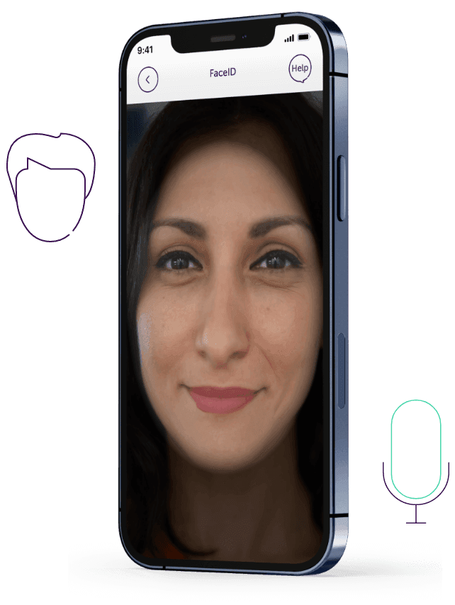 in-app biometric check