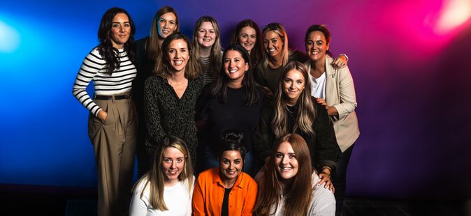 Women in finance working at Atom bank